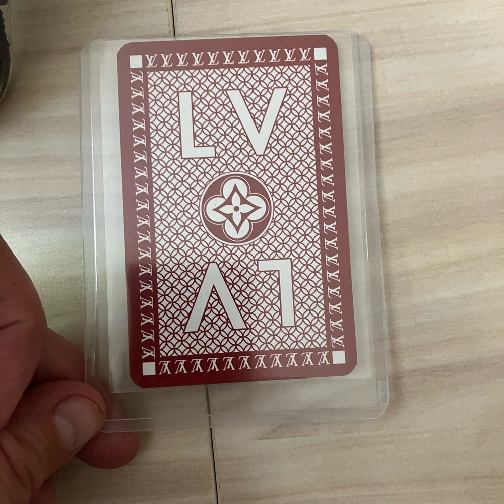 LV Playing Card